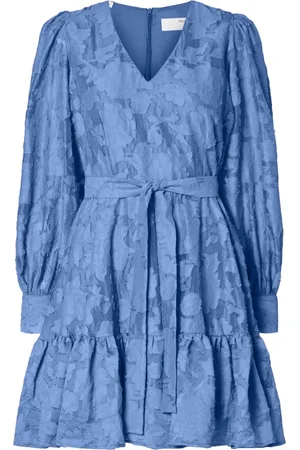 SELECTED Damen, Kleider, Blau, XLGröße:
