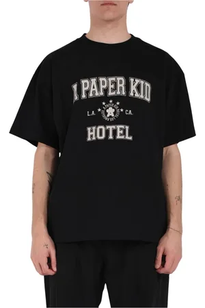 A PAPER KID Herren, Oberteile, Schwarzk, XSGröße: