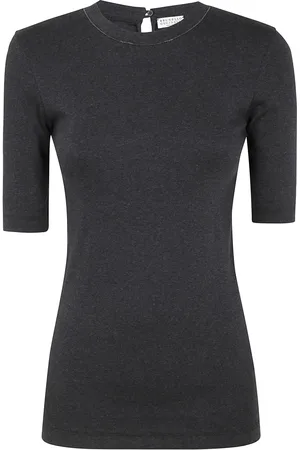 Brunello Cucinelli Damen, Oberteile, Grau, MGröße: