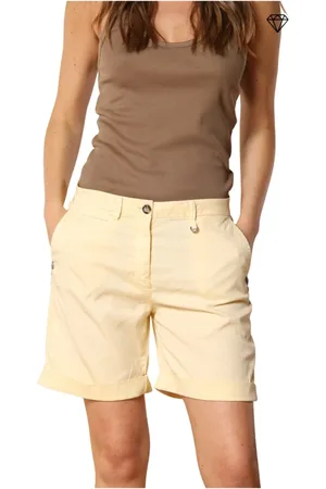 Masons Damen, Shorts, Gelb, LGröße: