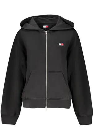 Tommy Hilfiger Damen, Sweatshirts & Hoodies, Schwarzk, MGröße: