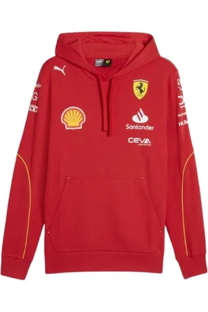PUMA Herren, Sweatshirts & Hoodies, Rot, LGröße: