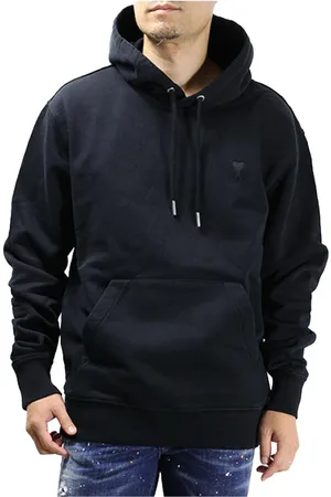 Ami Herren, Sweatshirts & Hoodies, Schwarzk, SGröße: