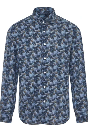 BARBA Herren, Shirts, Blau, LGröße: