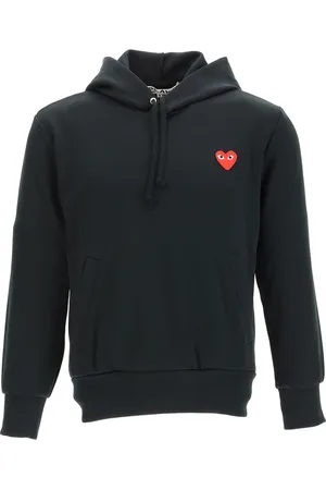 Comme des Garçons Herren, Sweatshirts & Hoodies, Schwarzk, SGröße: