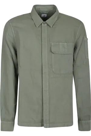 C.P. Company Herren, Shirts, Grün, MGröße: