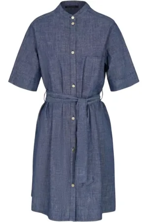 Armani Exchange Damen, Kleider, Blau, 2XSGröße: