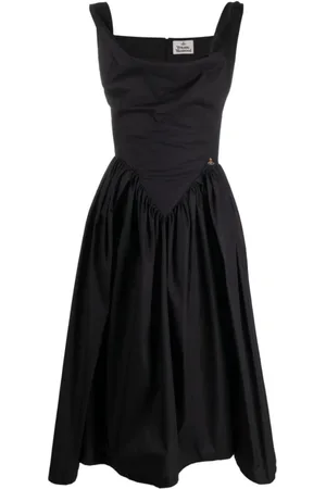 Vivienne Westwood Damen, Kleider, Schwarzk, MGröße: