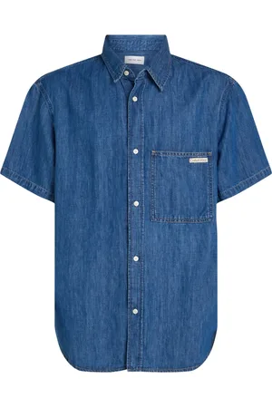 Calvin Klein Herren, Shirts, Blau, SGröße: