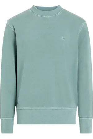Calvin Klein Herren, Sweatshirts & Hoodies, Blau, SGröße: