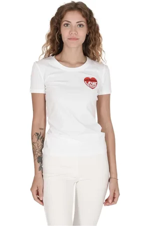 Moschino Damen, Oberteile, Weiß, 2XSGröße: