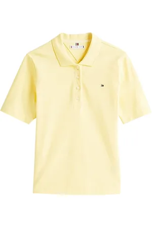 Tommy Hilfiger Damen, Oberteile, Gelb, LGröße: