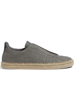 Ermenegildo Zegna Herren, Schuhe, Grau, 44 EUGröße: