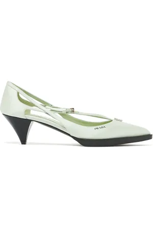 Prada Damen, Schuhe, Grün, 39 EUGröße: