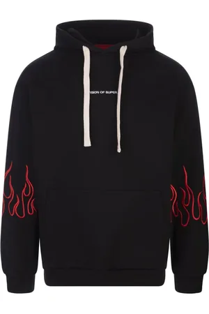 Vision Of Super Herren, Sweatshirts & Hoodies, Schwarzk, LGröße: