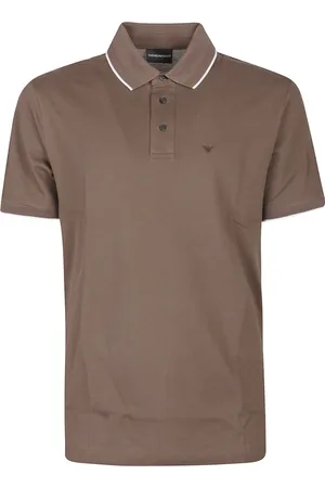 Emporio Armani Herren, Oberteile, Braun, LGröße: