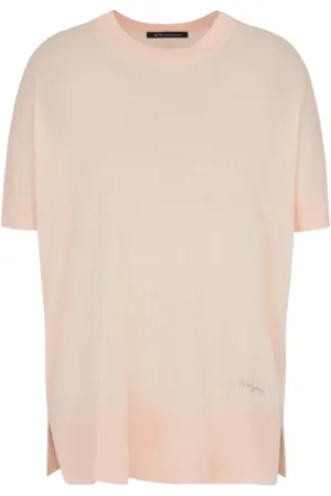 Armani Exchange Damen, Oberteile, Rosa, LGröße: