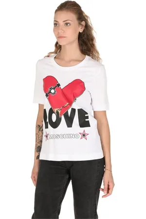 Moschino Damen, Oberteile, Weiß, XSGröße: