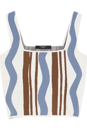 Max Mara Damen, Oberteile, Blau, SGröße: