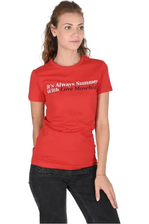 Moschino Damen, Oberteile, Rot, MGröße: