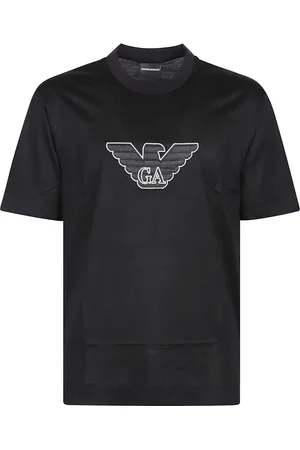 Emporio Armani Herren, Oberteile, Schwarzk, XLGröße: