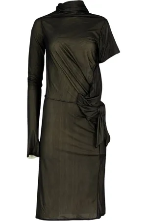 Maison Margiela Damen, Kleider, Schwarzk, XSGröße: