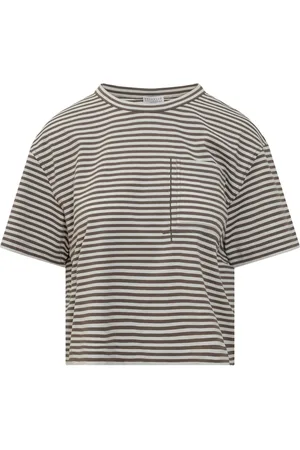 Brunello Cucinelli Damen, Oberteile, Braun, SGröße: