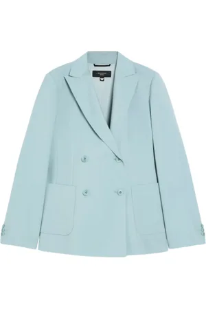 Max Mara Damen, Jacken, Blau, MGröße: