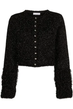 Paco rabanne Damen, Strickwaren, Schwarzk, SGröße: