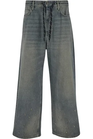 Balenciaga Herren, Jeans, Blau, MGröße:
