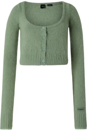 Pinko Damen, Strickwaren, Grün, SGröße: