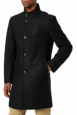 HUGO BOSS Herren, Mäntel, Schwarzk, XLGröße: