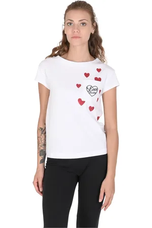 Moschino Damen, Oberteile, Weiß, 2XSGröße: