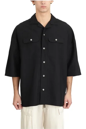Rick Owens Herren, Shirts, Schwarzk, MGröße: