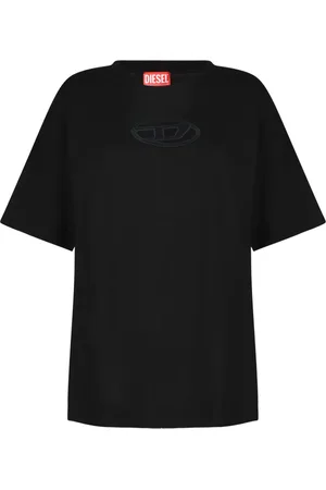 Diesel Damen, Oberteile, Schwarzk, MGröße:
