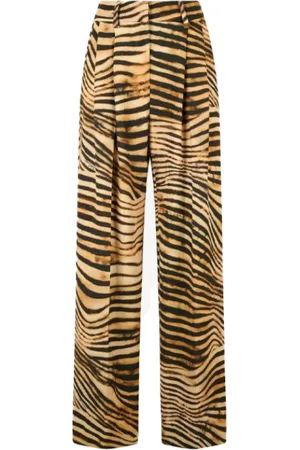 Roberto Cavalli Damen, Hosen, Braun, SGröße: