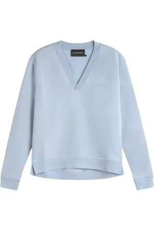 Karl Lagerfeld Damen, Sweatshirts & Hoodies, Blau, SGröße: