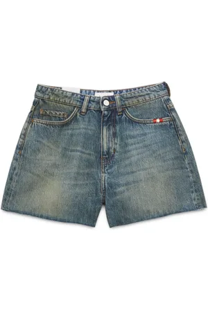 AMISH Damen, Shorts, Blau, W27Größe: