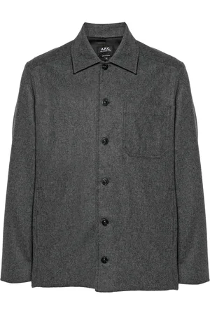 A.P.C. Herren, Jacken, Grau, LGröße: