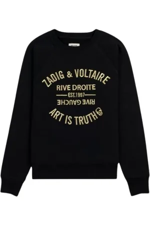 Zadig & Voltaire Damen, Sweatshirts & Hoodies, Schwarzk, MGröße: