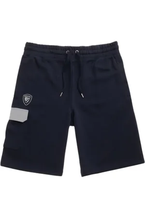 Blauer Herren, Shorts, Blau, LGröße: