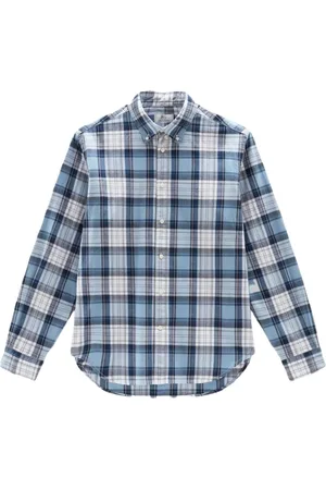 Woolrich Herren, Shirts, Blau, SGröße: