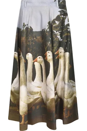 Moschino Damen, Röcke, Mehrfarbig, XSGröße:
