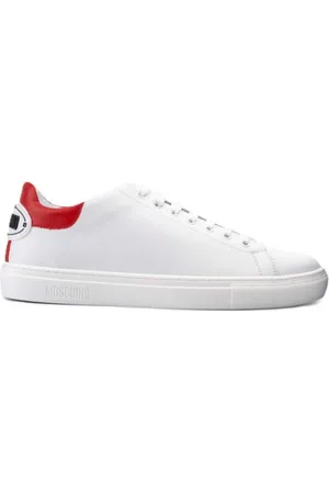 Moschino Herren, Schuhe, Weiß, 44 EUGröße: