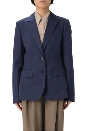 Alberta Ferretti Damen, Jacken, Blau, LGröße: