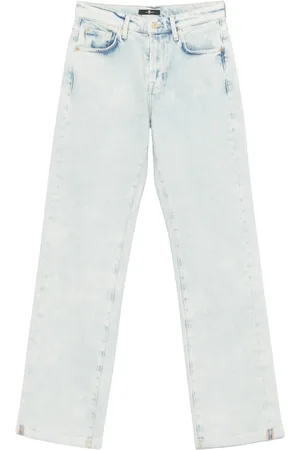 7 for all Mankind Damen, Jeans, Blau, W29Größe: