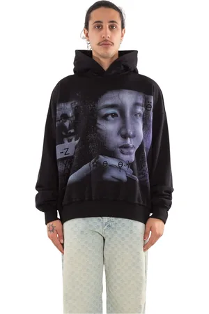 MISBHV Herren, Sweatshirts & Hoodies, Schwarzk, MGröße: