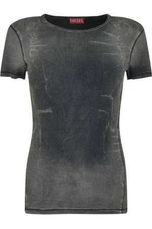 Diesel Damen, Oberteile, Schwarzk, XLGröße: