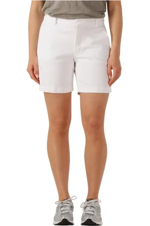 My Essential Wardrobe Damen, Shorts, Weiß, LGröße: