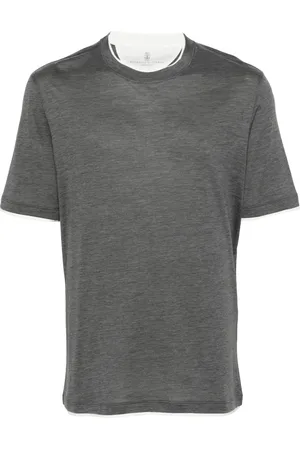Brunello Cucinelli Herren, Oberteile, Grau, MGröße: